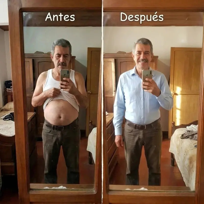 Antes y después de cliente FusionX