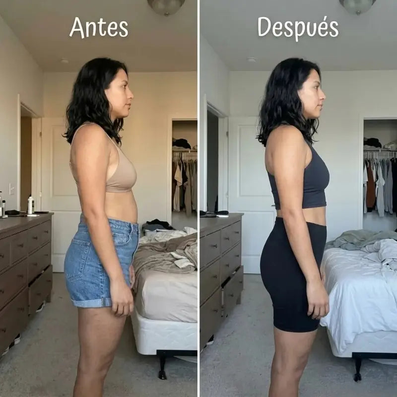 Antes y después de cliente FusionX